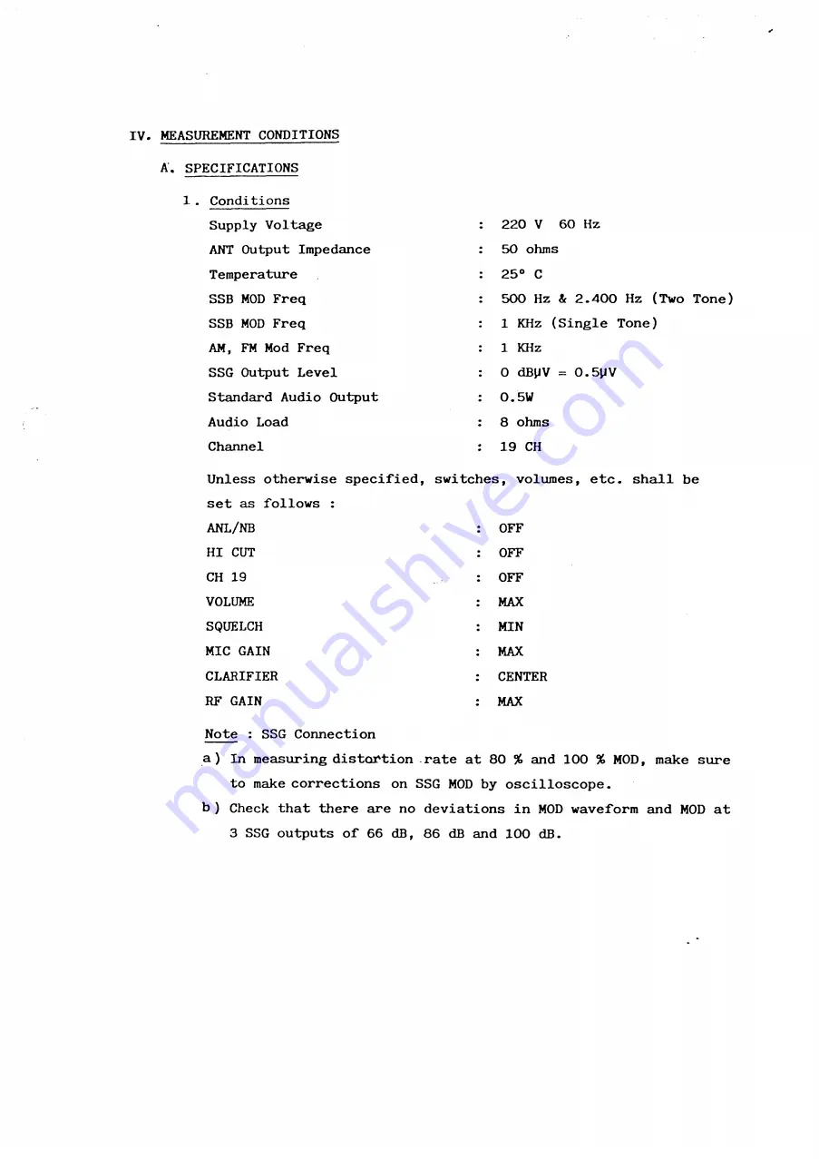 PRESIDENT uniden BENJAMIN UT-552B Service Manual Download Page 24