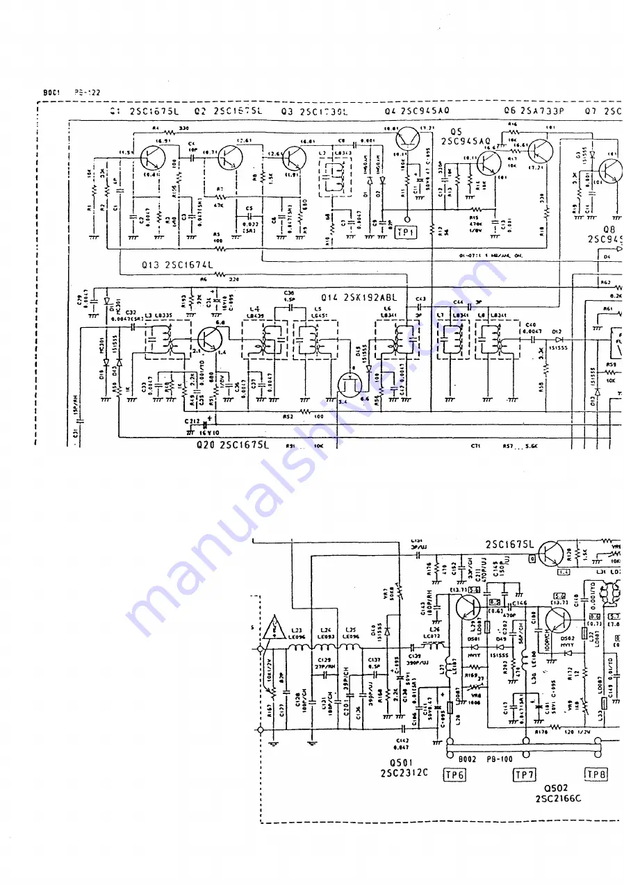 PRESIDENT uniden BENJAMIN UT-552B Service Manual Download Page 42