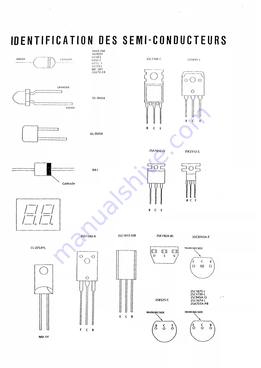 PRESIDENT uniden BENJAMIN UT-552B Service Manual Download Page 57