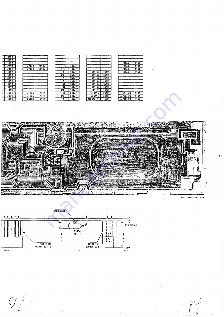 PRESIDENT uniden BENJAMIN UT-552B Service Manual Download Page 61