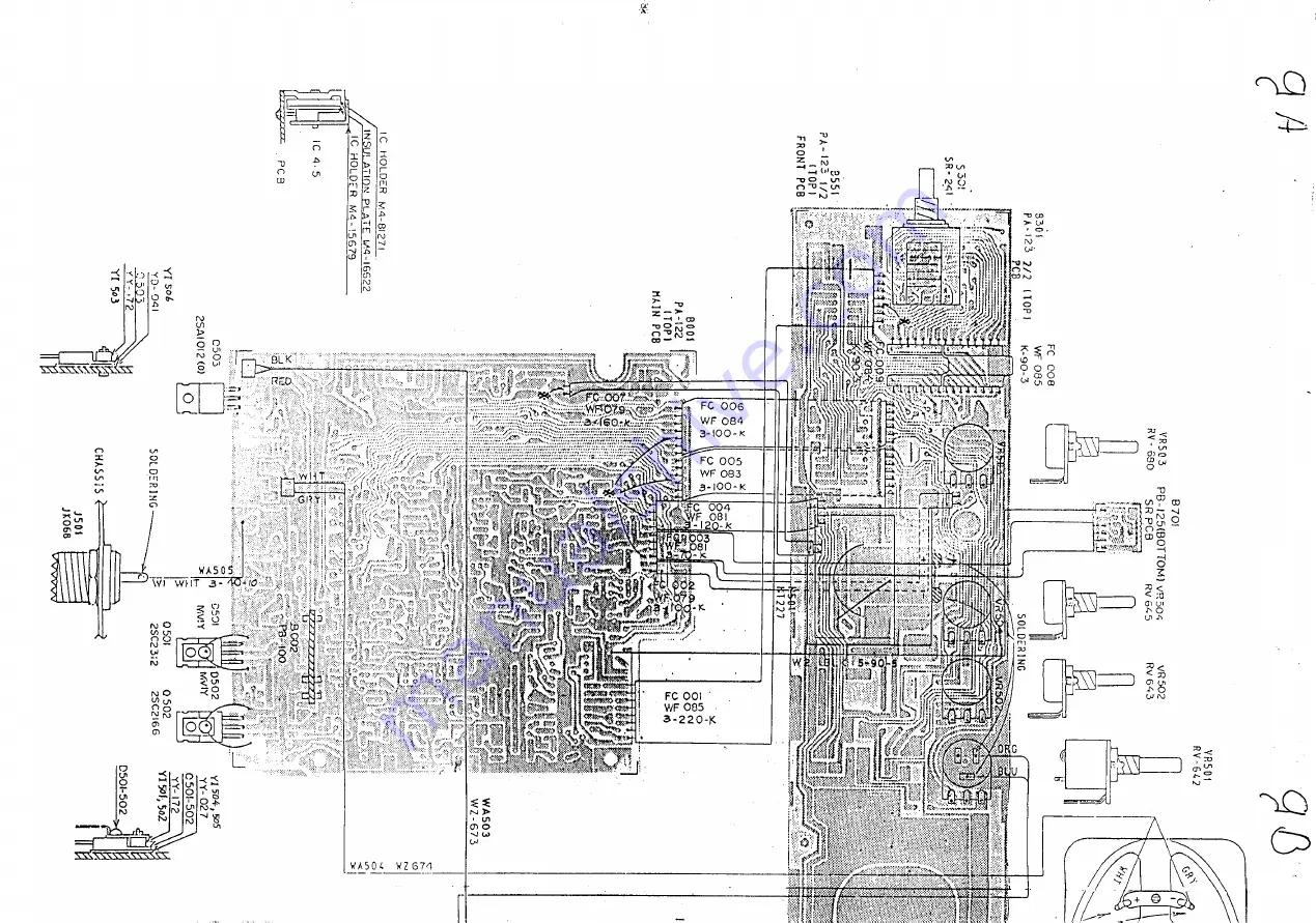 PRESIDENT uniden BENJAMIN UT-552B Service Manual Download Page 67