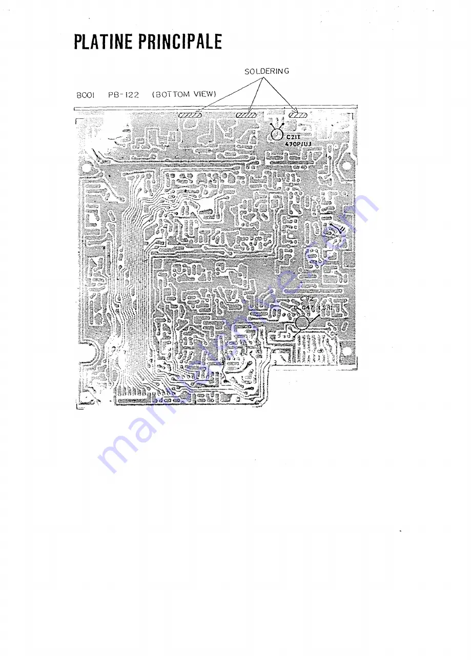 PRESIDENT uniden BENJAMIN UT-552B Service Manual Download Page 70