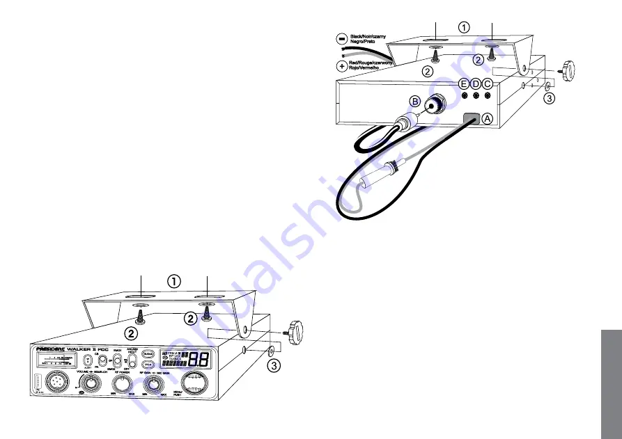 PRESIDENT WALKER II FCC Owner'S Manual Download Page 43