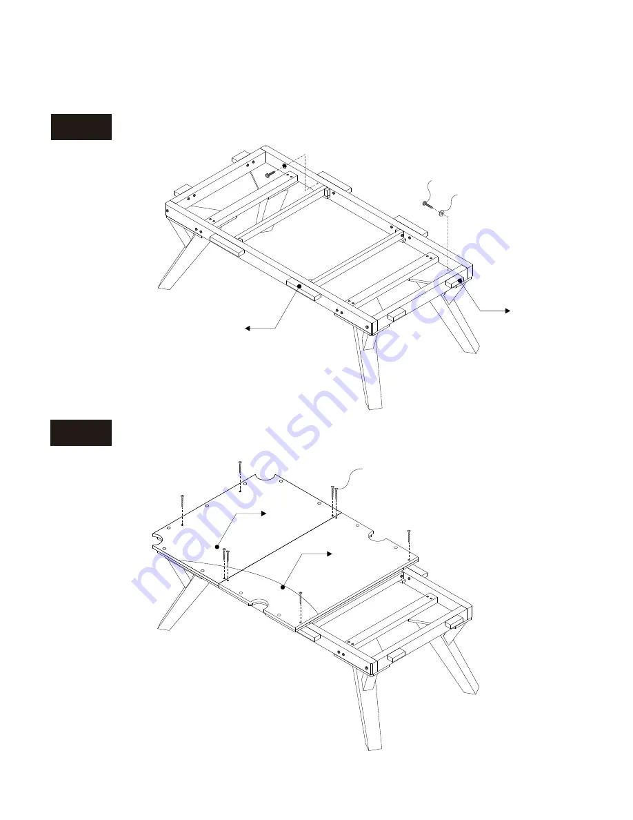 Presidential Billiards TYLER Assembly Instructions Manual Download Page 7