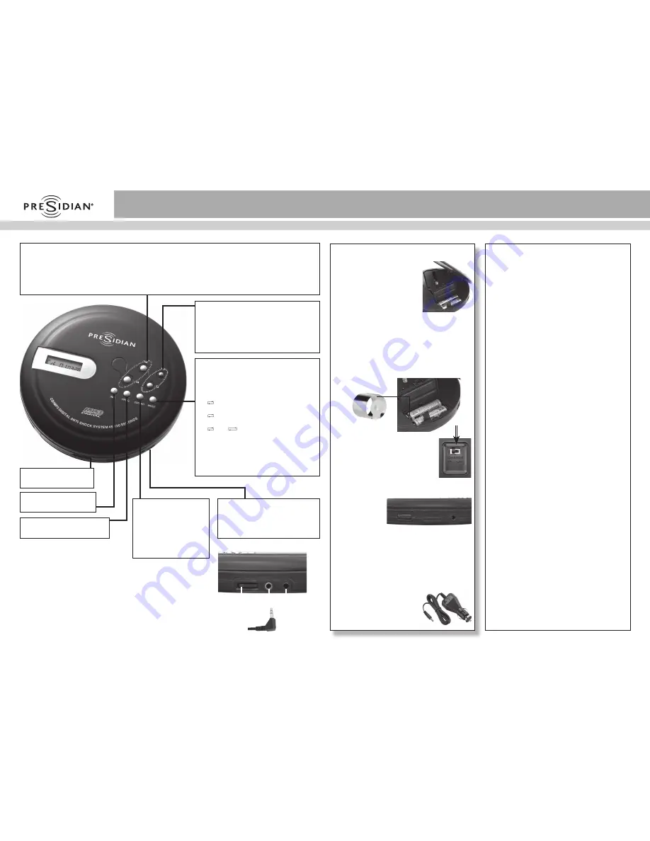 Presidian PRESIDIAN 42-179 User Manual Download Page 1