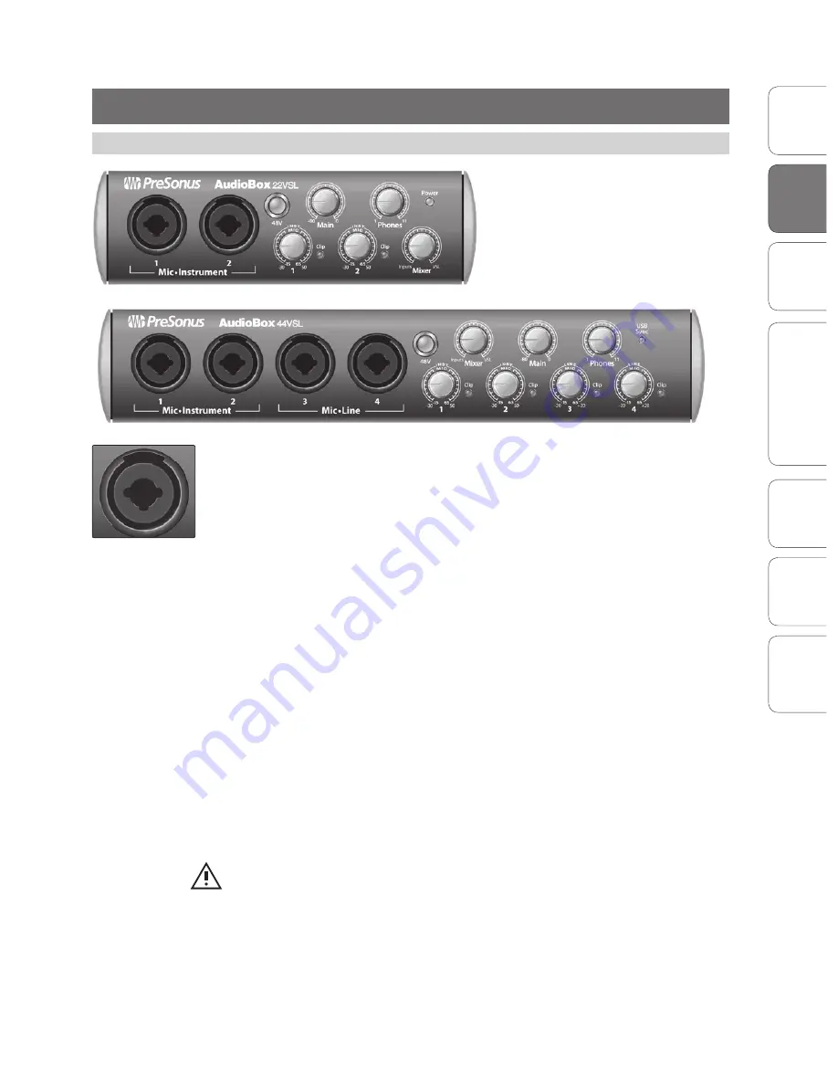 PRESONUS AudioBox 44VSL Quick Start Manual Download Page 33