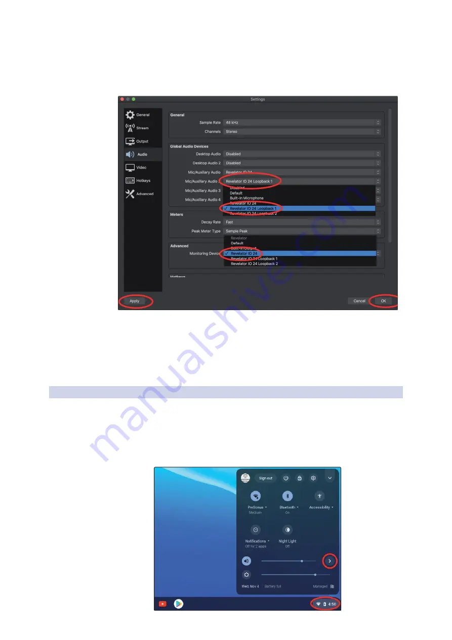 PRESONUS Revelator io24 Owner'S Manual Download Page 49