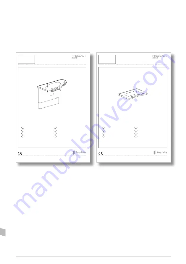 Pressalit Care MATRIX R2120 Скачать руководство пользователя страница 110