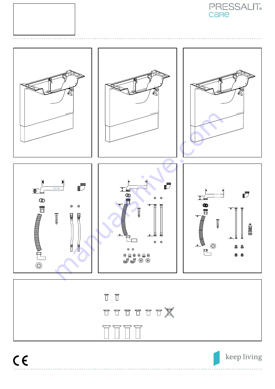 Pressalit Care R4820 Скачать руководство пользователя страница 5