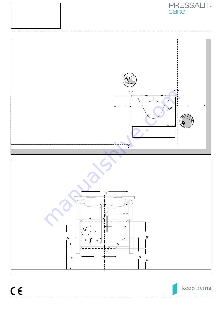 Pressalit Care R4820 Скачать руководство пользователя страница 6