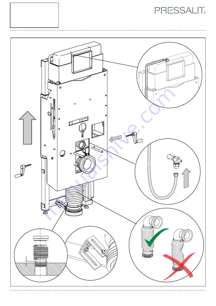 Pressalit Care SELECT R9014 Mounting Instruction Download Page 19