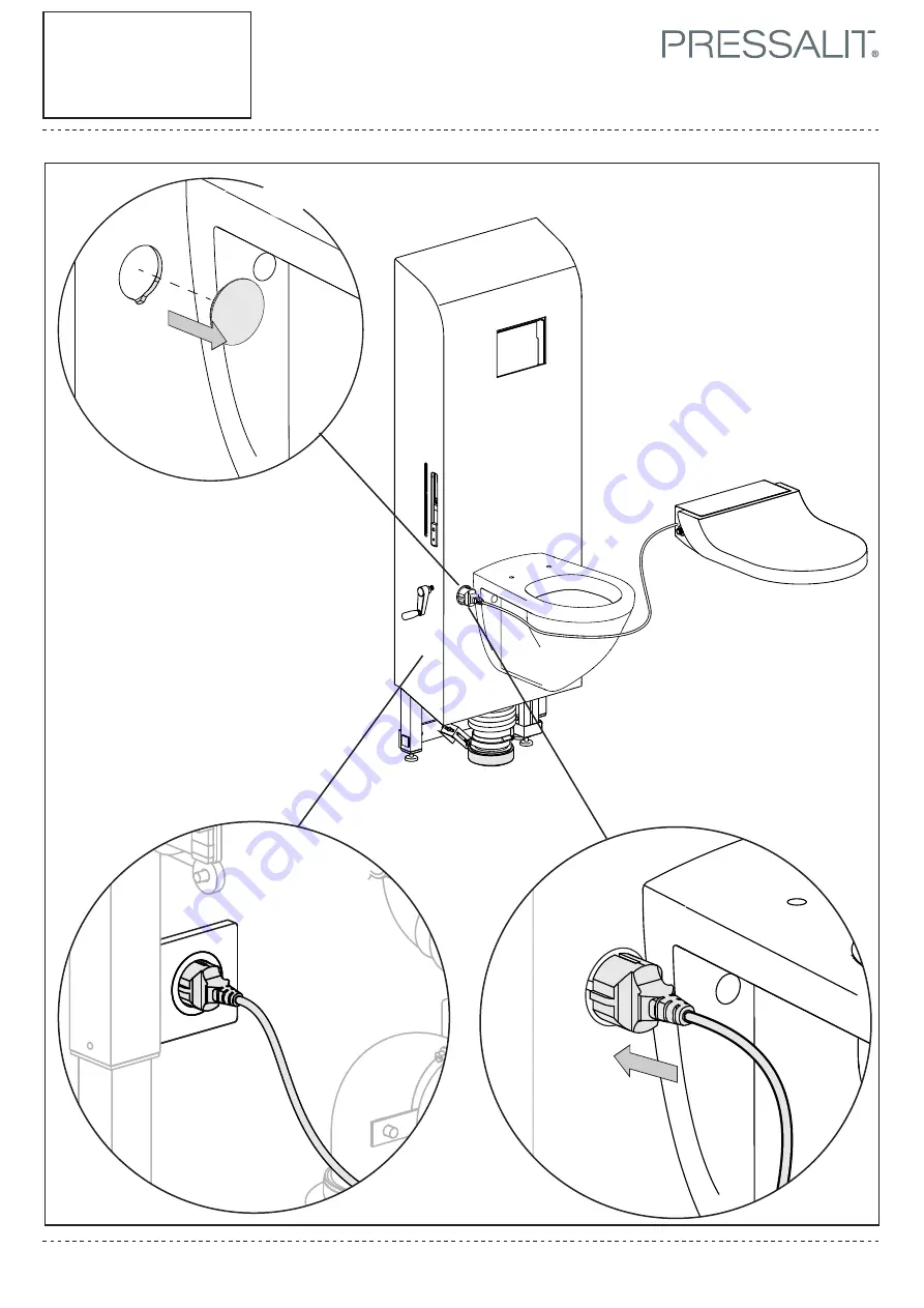 Pressalit Care SELECT R9014 Mounting Instruction Download Page 27