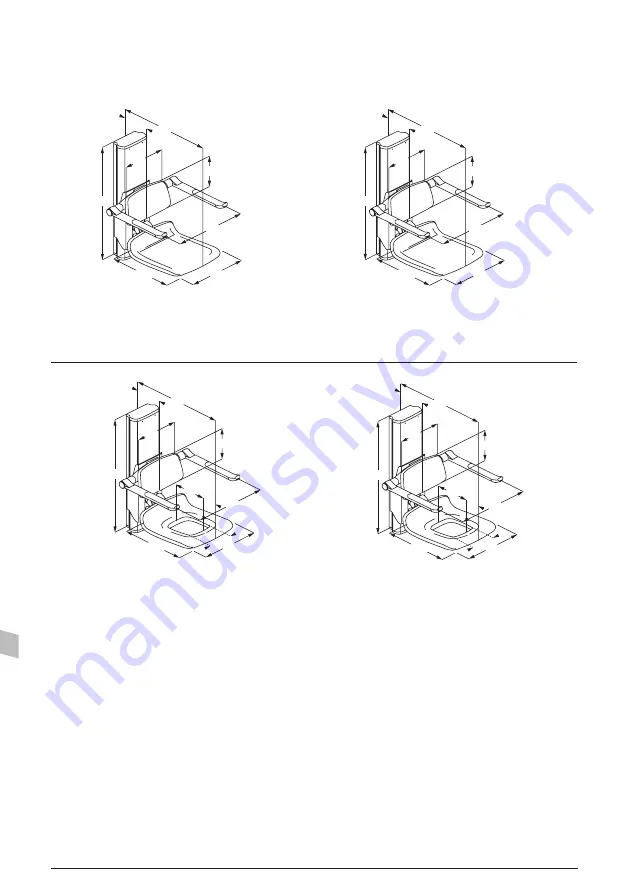 Pressalit 450 seat  R7481 Operation And Maintenance Manual Download Page 76