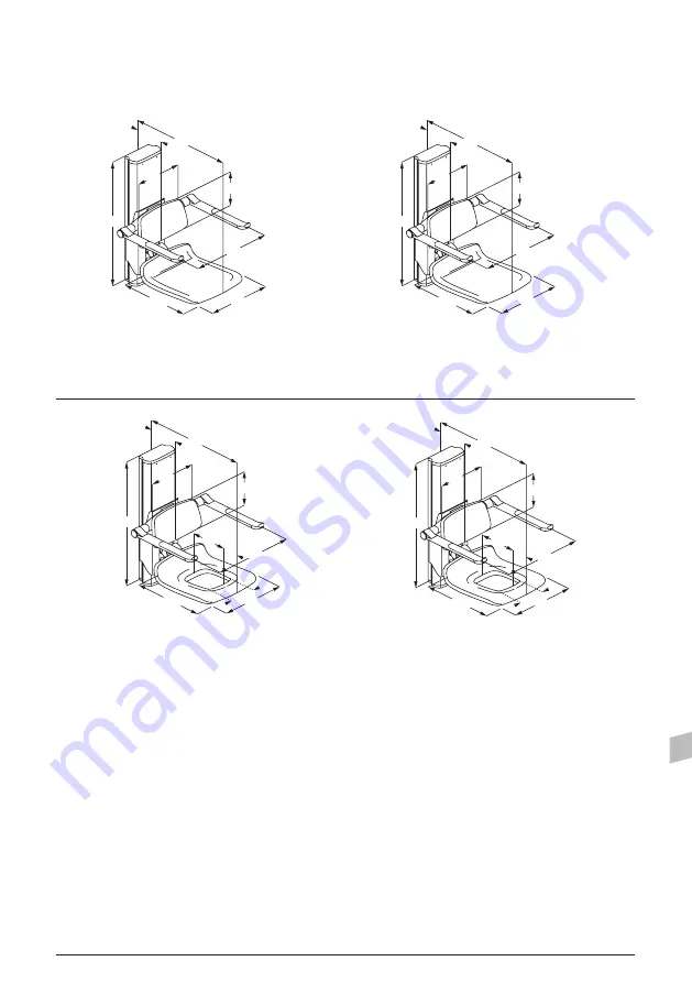 Pressalit 450 seat  R7481 Operation And Maintenance Manual Download Page 95