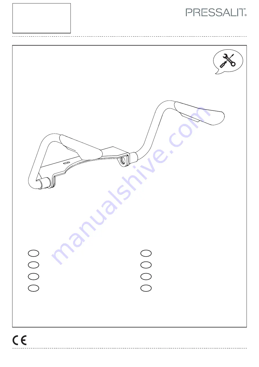 Pressalit R1170 Mounting Instruction Download Page 1