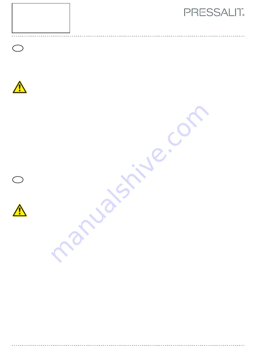 Pressalit R8012 Mounting Instruction Download Page 7