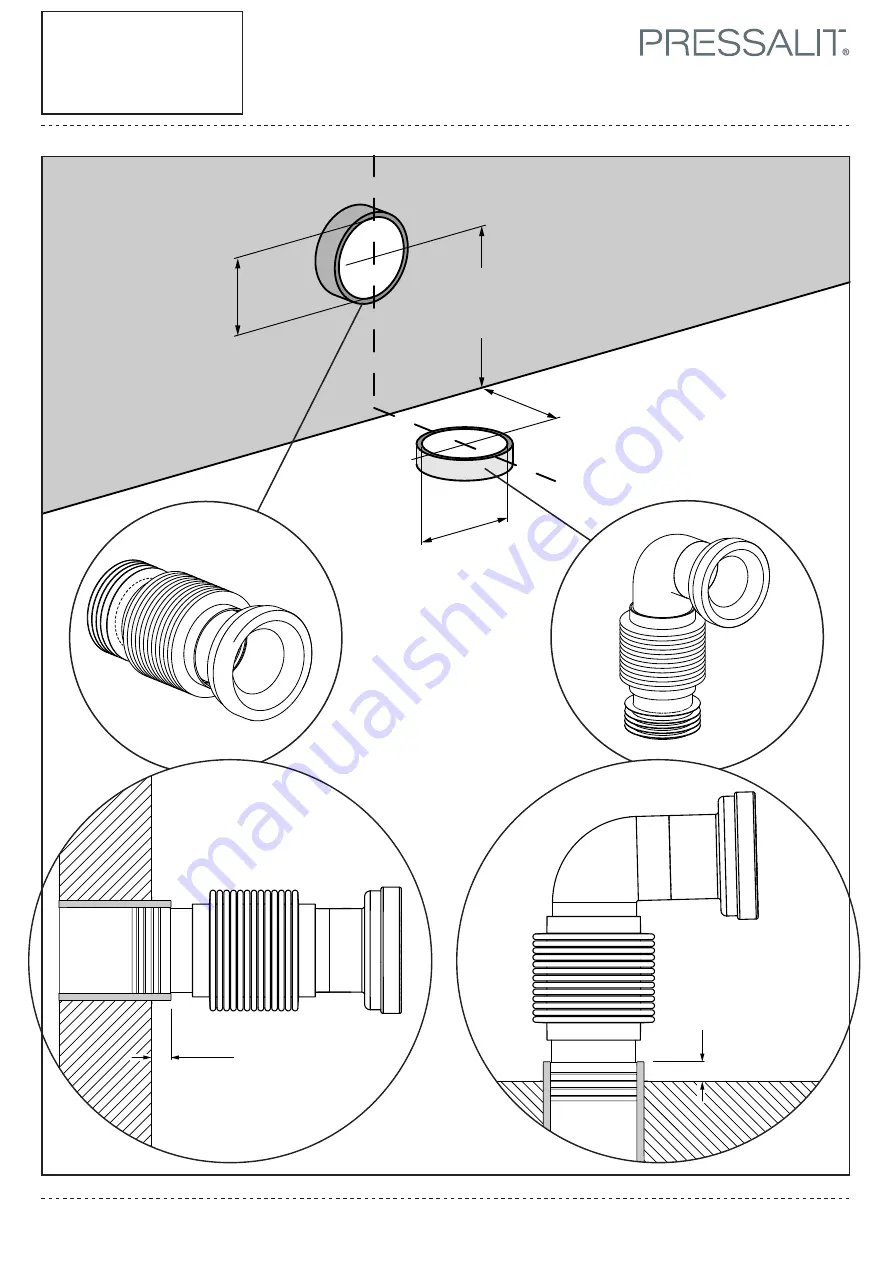 Pressalit R8012 Mounting Instruction Download Page 17