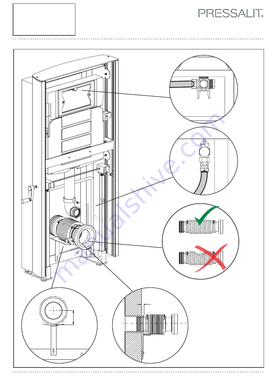 Pressalit R8012 Mounting Instruction Download Page 20