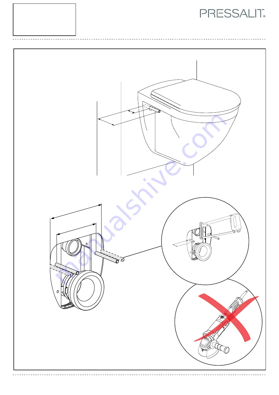 Pressalit R8012 Mounting Instruction Download Page 23