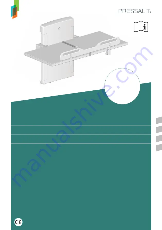 Pressalit R8584512 Operation And Maintenance Manua Download Page 1