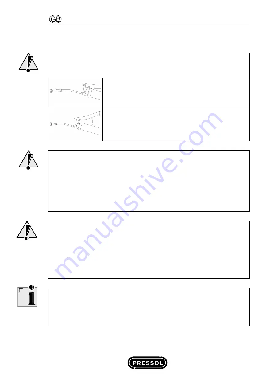 Pressol DLFP Operating Instructions Manual Download Page 9