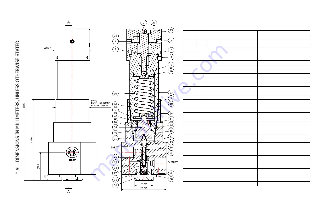 Pressure Tech THE SS-414 Series Operating And Service Manual Download Page 11