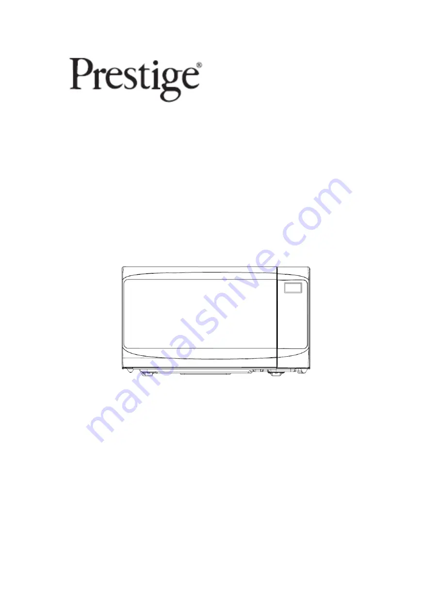 Prestige CB300W Instruction Manual Download Page 1