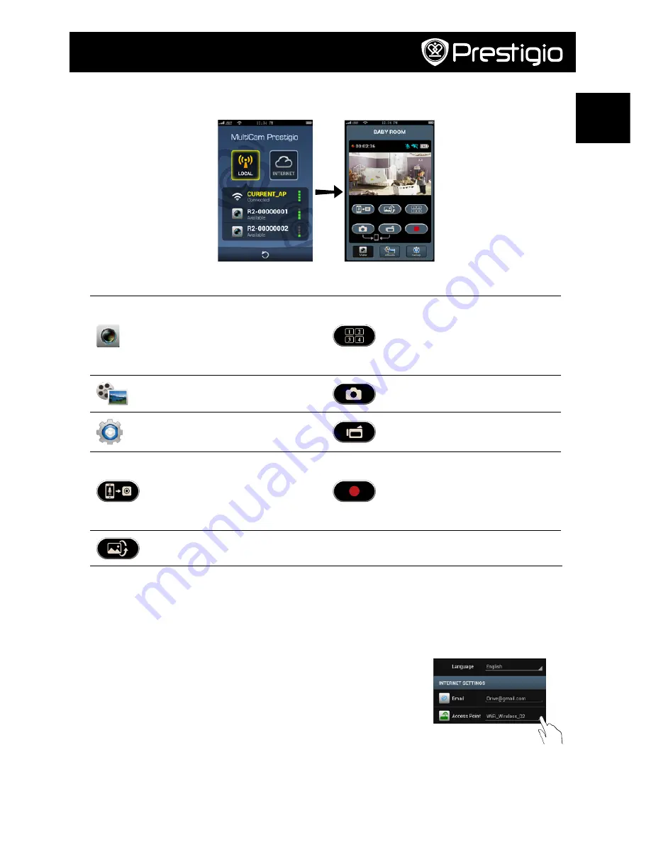 Prestigio Multicam 575w Quick Start Manual Download Page 13