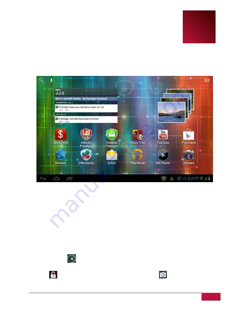 Prestigio MultiPad 7.0 Prime 3G PMP7170B3G User Manual Download Page 14