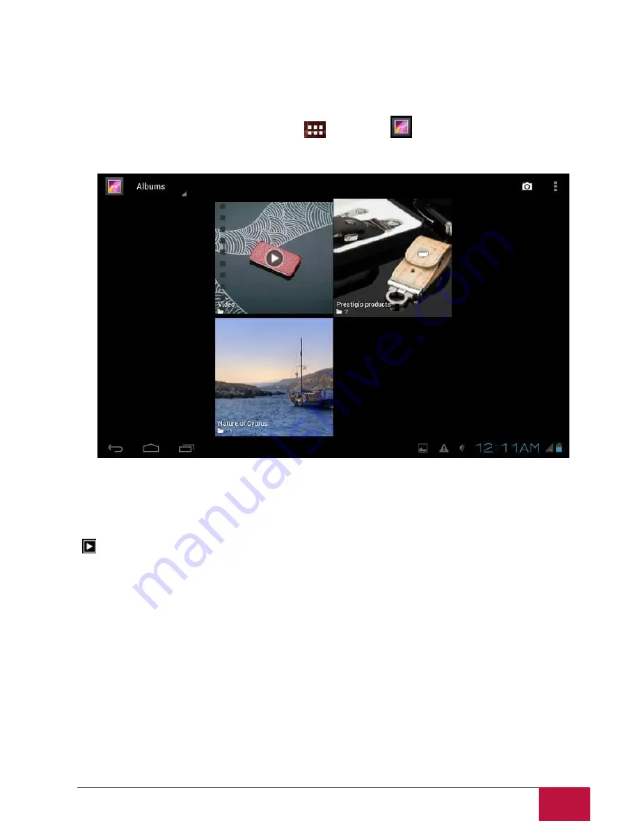 Prestigio MultiPad 7.0 Prime 3G PMP7170B3G User Manual Download Page 31