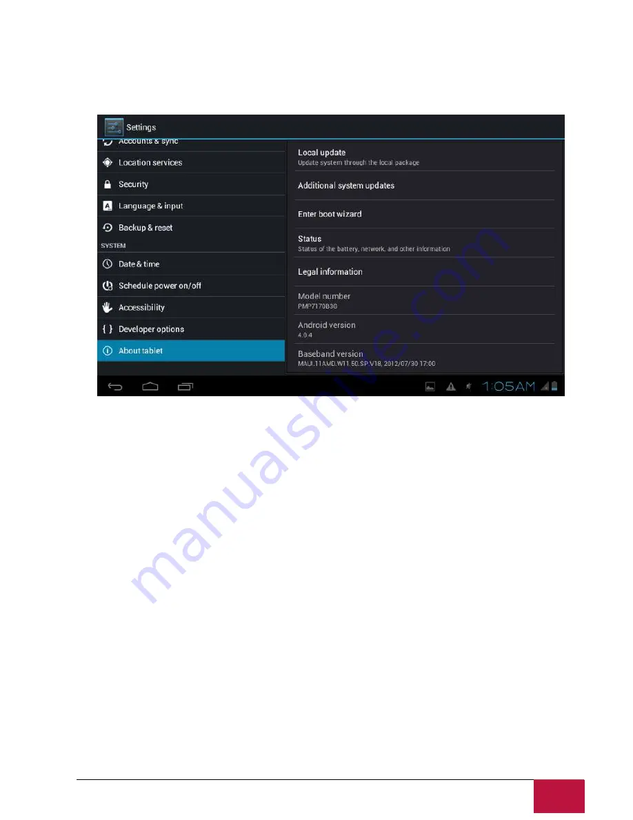 Prestigio MultiPad 7.0 Prime 3G PMP7170B3G User Manual Download Page 50