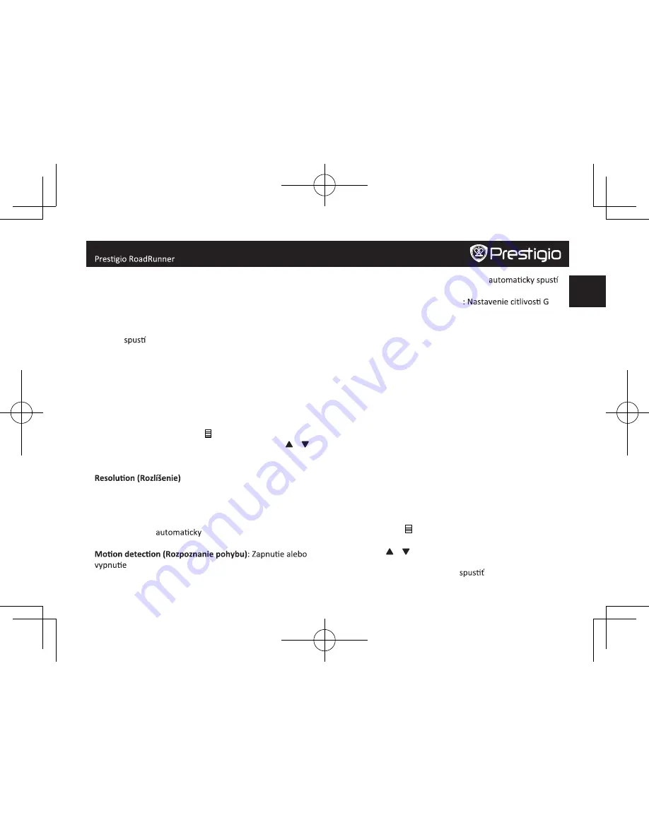 Prestigio RoadRunner 525 Manual Download Page 31