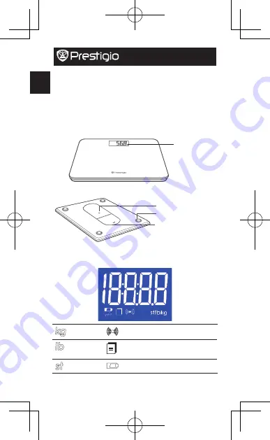 Prestigio Smart Body Mass Scale Quick Start Manual Download Page 86