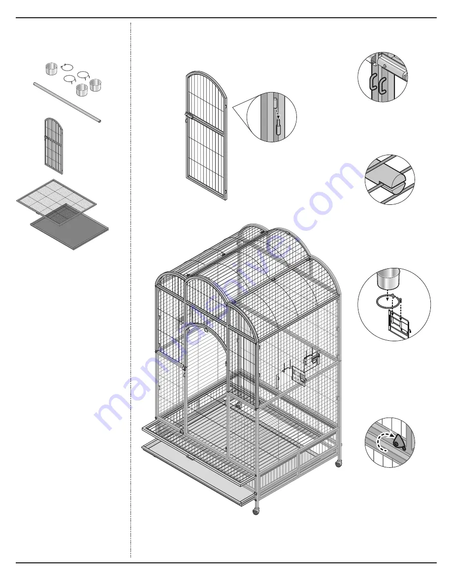 Prevue Hendryx 3155S Quick Start Manual Download Page 8