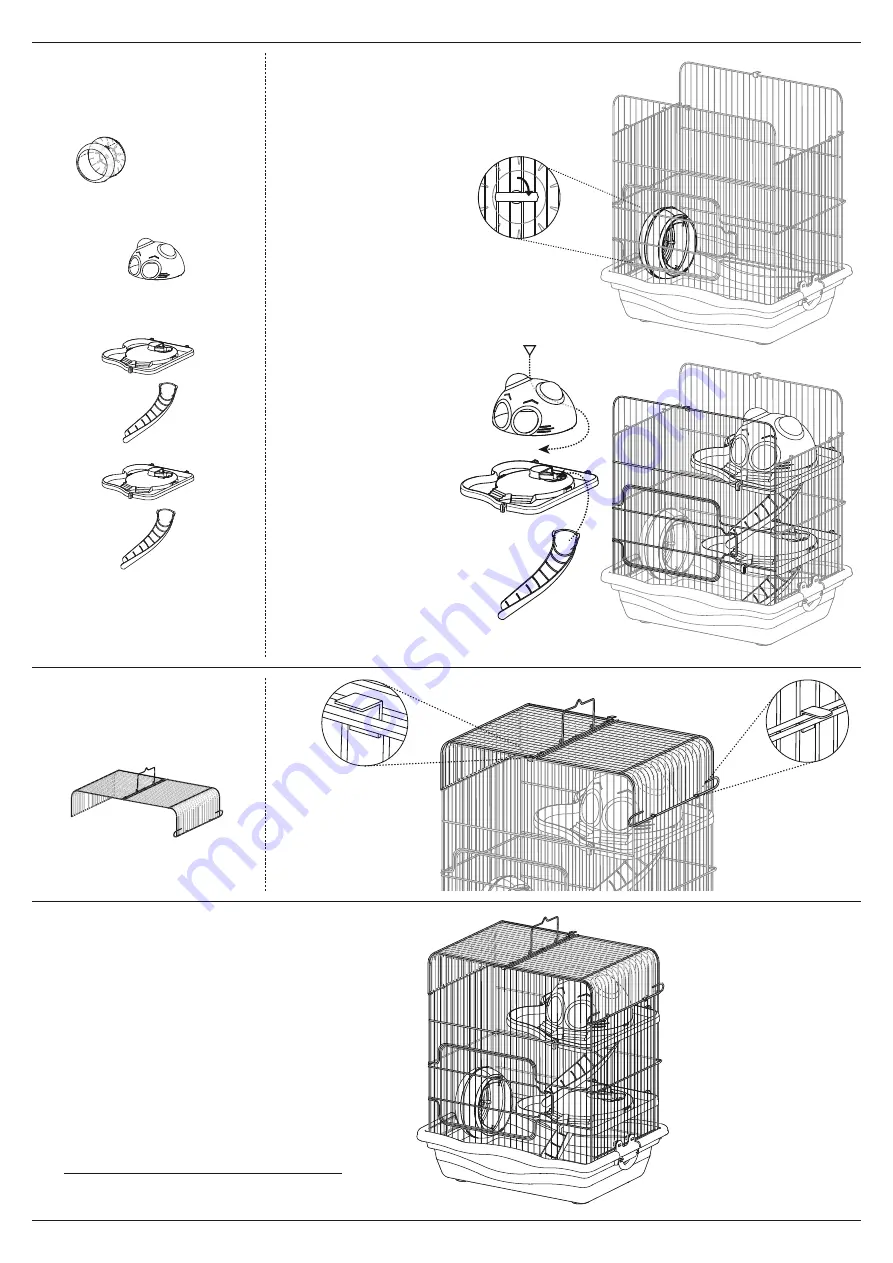 Prevue Hendryx Hamster Haven Скачать руководство пользователя страница 2