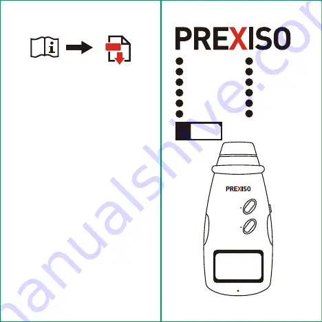 Prexiso PTX-99 Скачать руководство пользователя страница 1