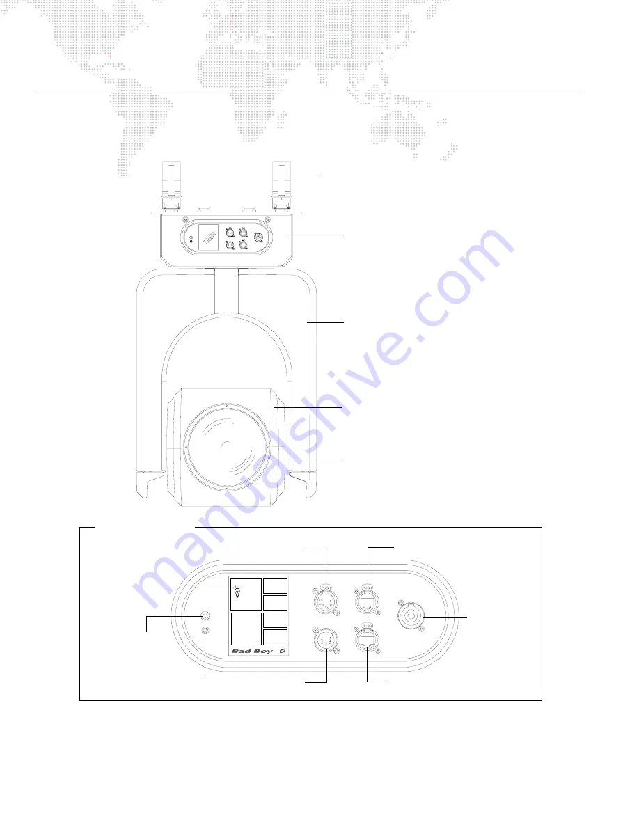 PRG Bad Boy Spot Luminaire Service Manual Download Page 14