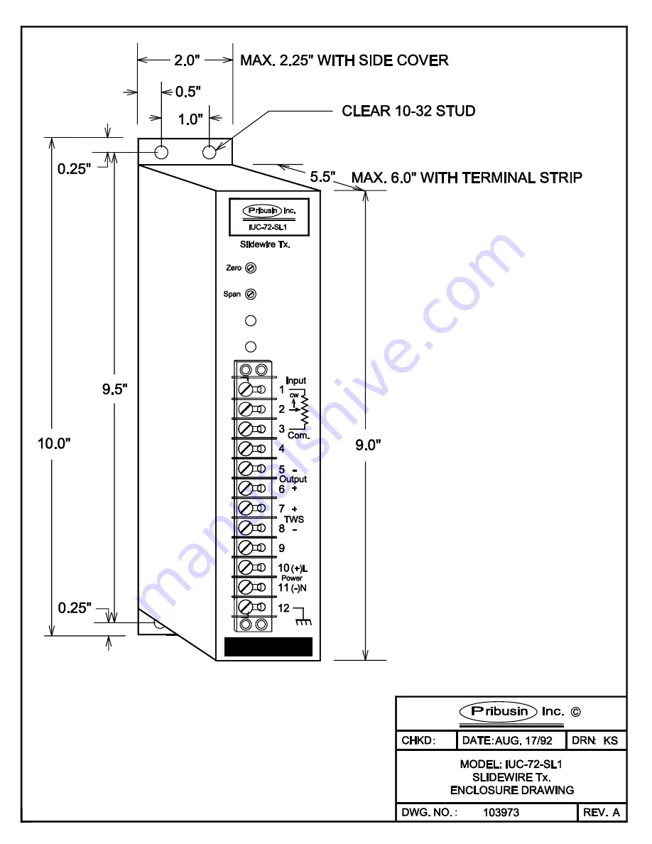 Pribusin IUC-7X-SLX Instruction Manual Download Page 5