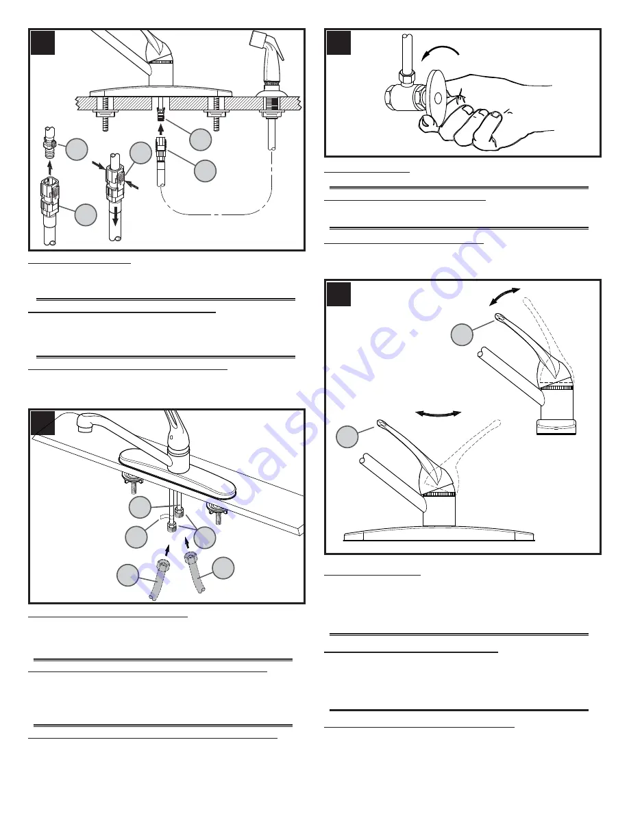 Price Pfister F-WK1-1 Quick Start Manual Download Page 5