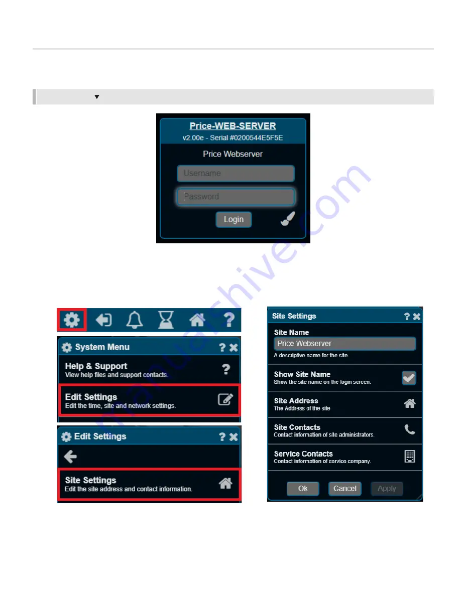 Price PRTU-Front-End Series Manual Download Page 12