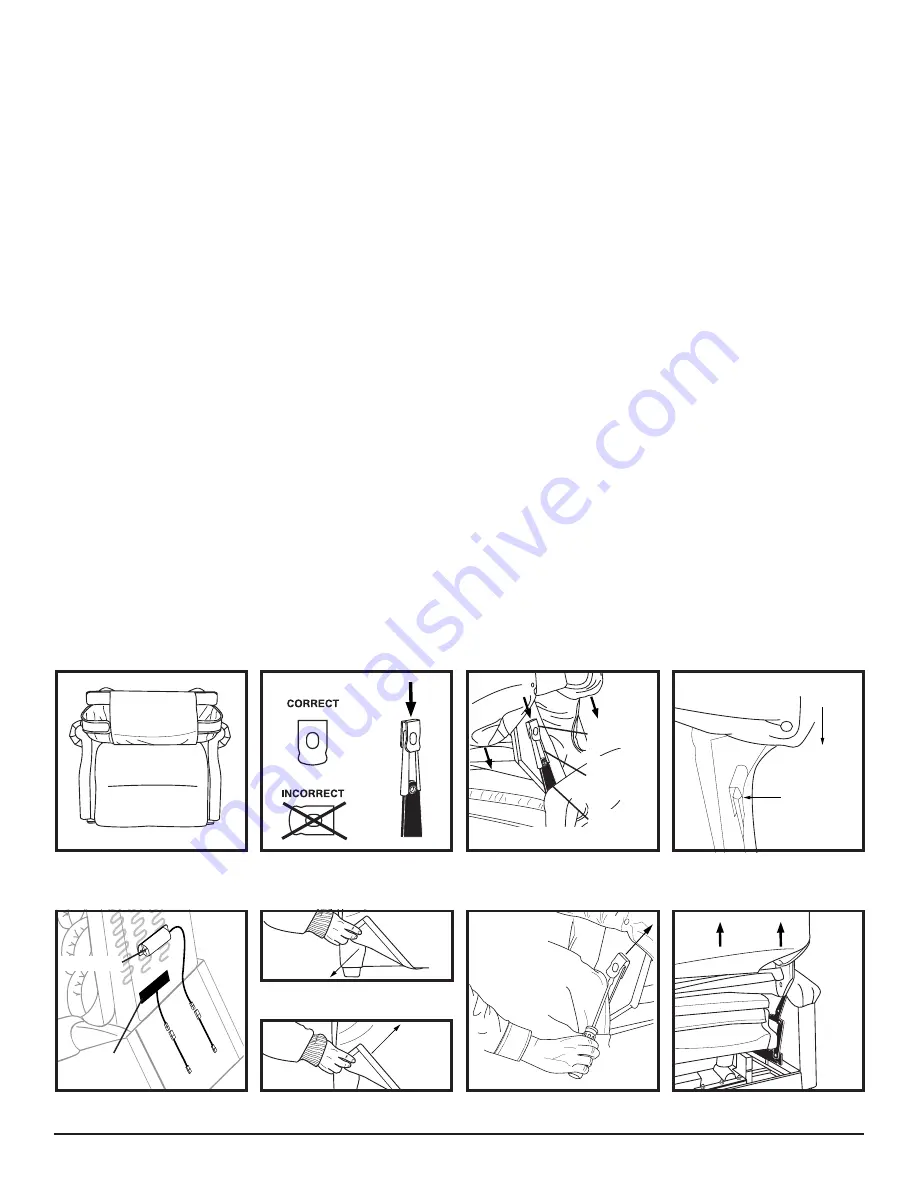 Pride Mobility Knock-Down Lift Chair KD Setup Manual Download Page 2