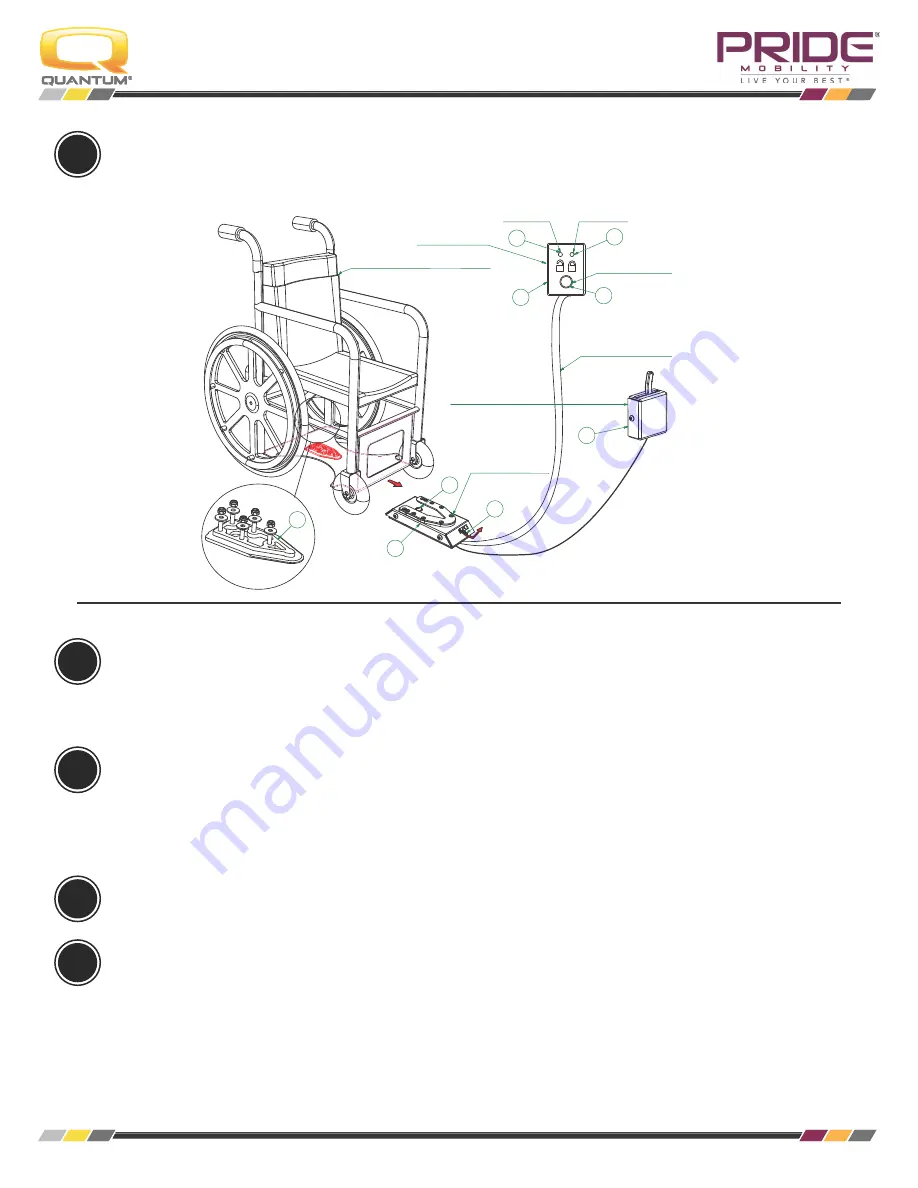 Pride Mobility Quantum Q6 Edge 2 Installation Instructions Manual Download Page 8