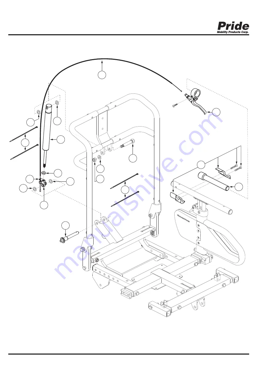 Pride Mobility QUANTUM REHAB Euro Seat 2 Manual Download Page 14