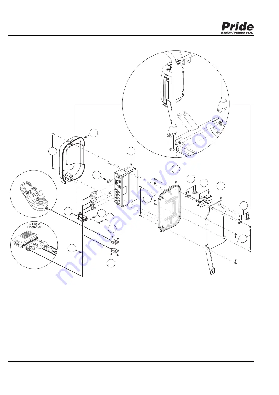 Pride Mobility QUANTUM REHAB Euro Seat 2 Manual Download Page 36