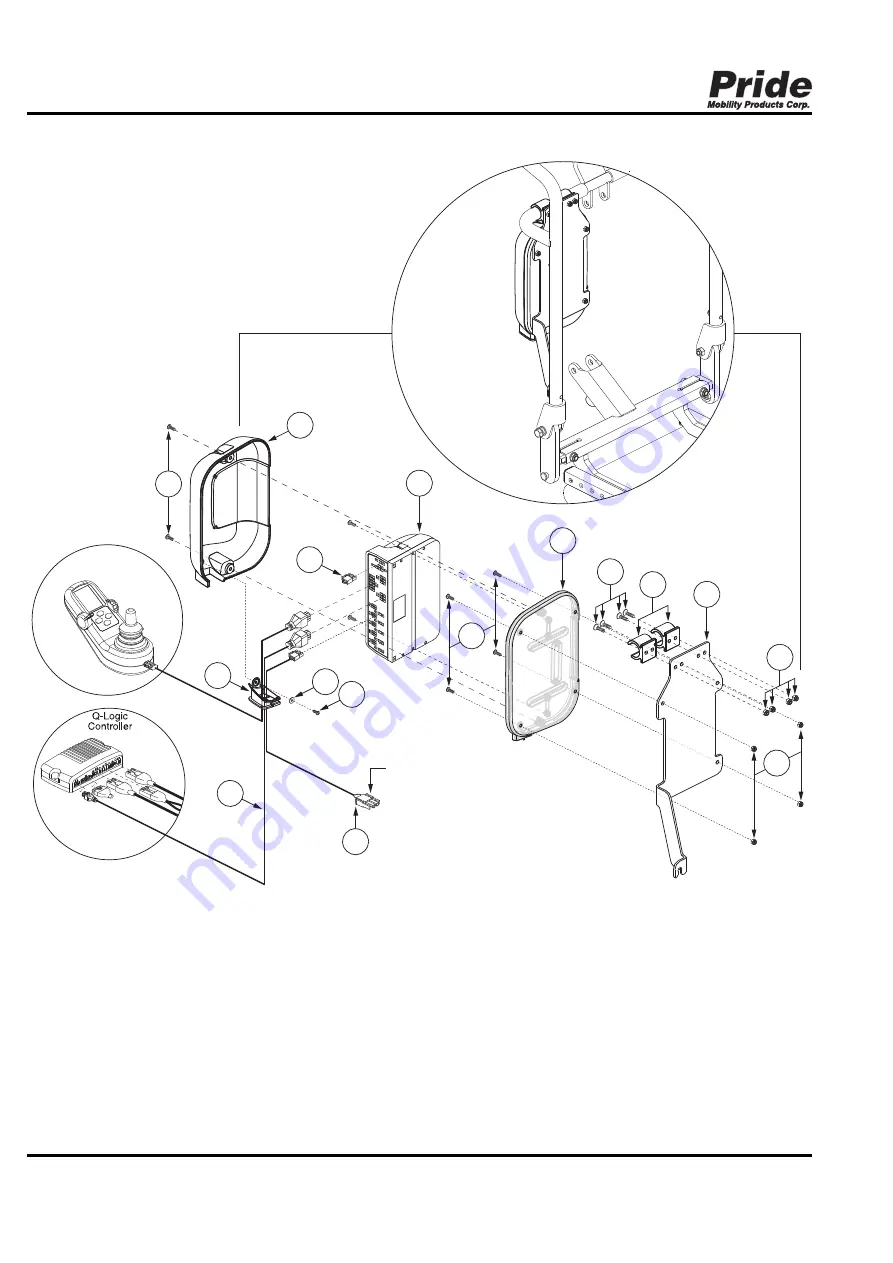 Pride Mobility QUANTUM REHAB Euro Seat 2 Manual Download Page 38