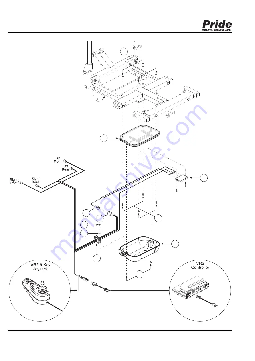 Pride Mobility QUANTUM REHAB Euro Seat 2 Скачать руководство пользователя страница 44