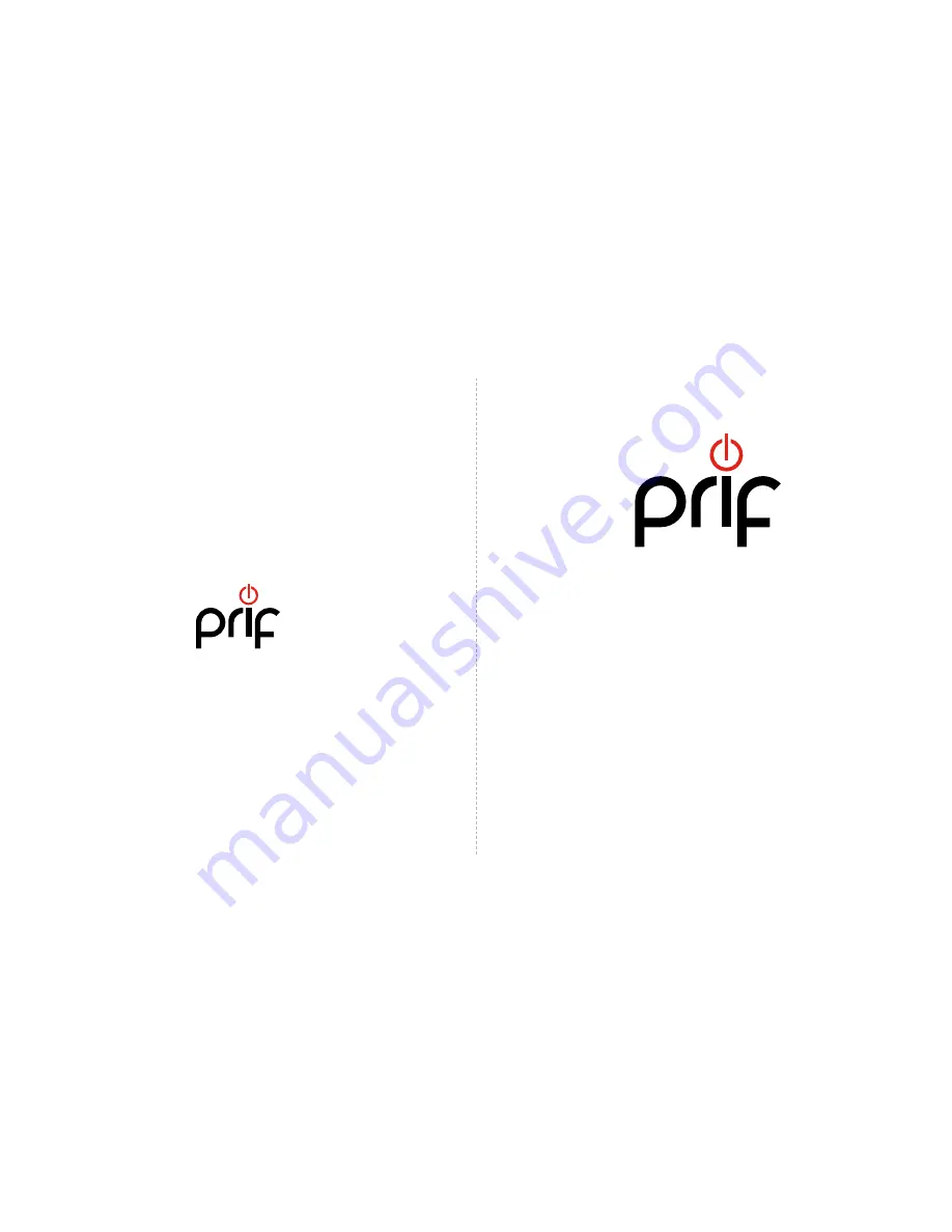 Prif CH1XB1-11-MU Скачать руководство пользователя страница 1