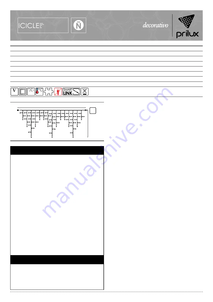 Prilux 163675 Manual Download Page 1