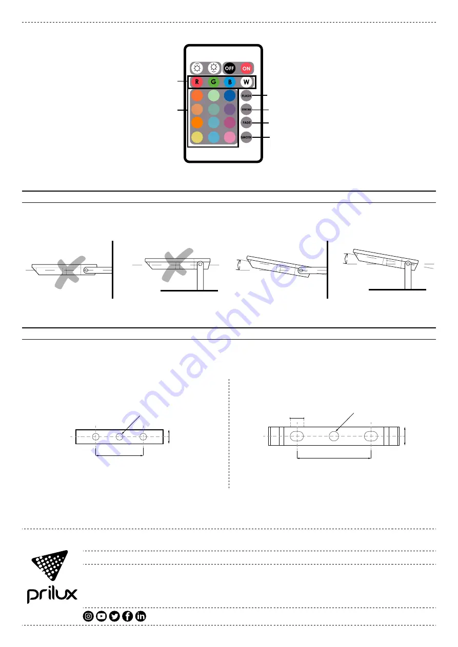 Prilux Activa ENERGY TECH 20W RGB Скачать руководство пользователя страница 2