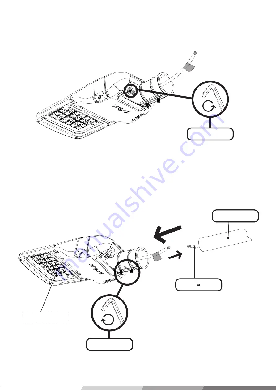 Prilux Versa LED Instruction Manual Download Page 12